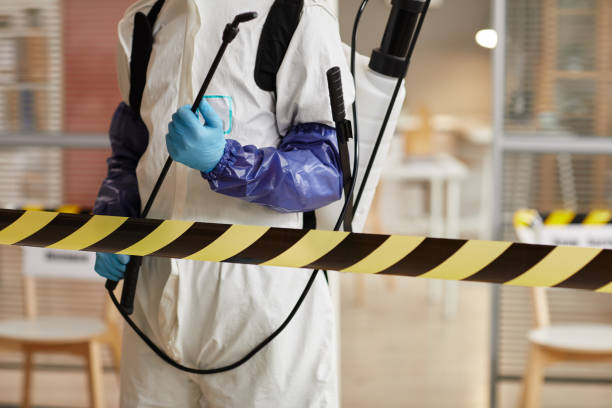 Professional Unattended Death Cleanup technician working in Townsend, WI